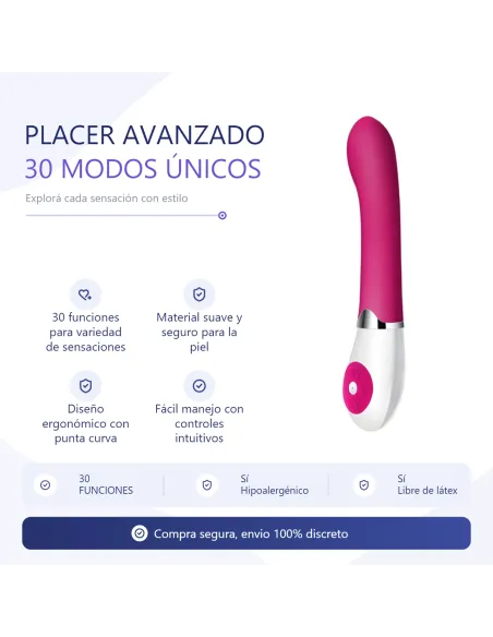 Vibrador daniel 30 funciones silicona | Pretty love | Vibradores