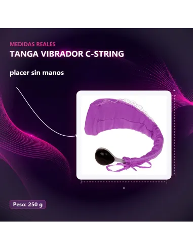 C-string tanga vibrador 10 funciones control remoto wireless | Baile | Estimuladores clítoris