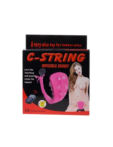 C-string tanga vibrador 10 funciones control remoto wireless | Baile | Estimuladores clítoris