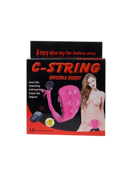 C-string tanga vibrador 10 funciones control remoto wireless | Baile | Estimuladores clítoris