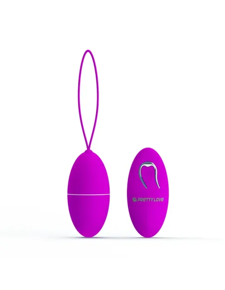 Vibrador huevo joanne 12 funciones inalambrico silicona | Pretty love | Bolas y huevos vaginales