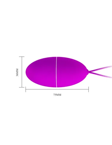 Vibrador huevo joanne 12 funciones inalambrico silicona | Pretty love | Bolas y huevos vaginales