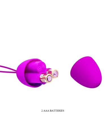 Vibrador huevo joanne 12 funciones inalambrico silicona | Pretty love | Bolas y huevos vaginales