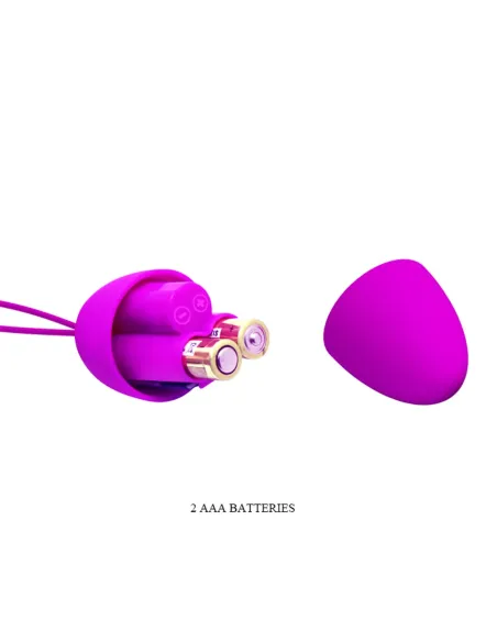 Vibrador huevo joanne 12 funciones inalambrico silicona | Pretty love | Bolas y huevos vaginales