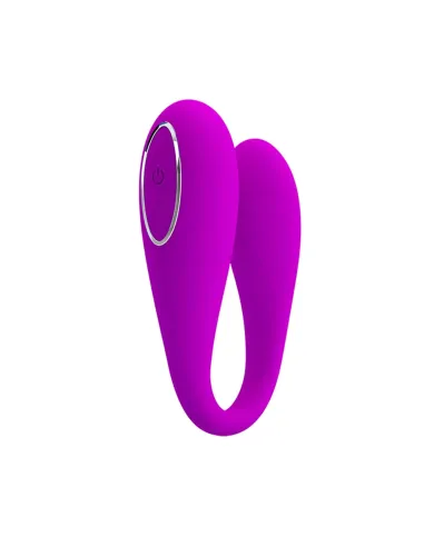 Vibrador august parejas 12 funciones silicona usb recargable bluetooth | Pretty love | Estimuladores