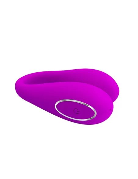Vibrador august parejas 12 funciones silicona usb recargable bluetooth | Pretty love | Estimuladores