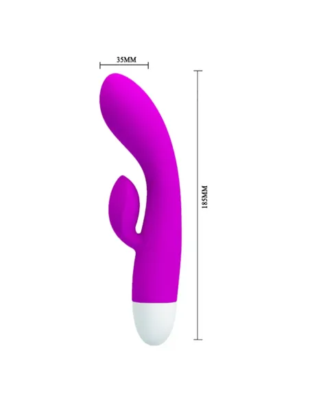 Vibrador eli punto g clitoris silicona usb recargable 30 funciones | Pretty love | Rabbits