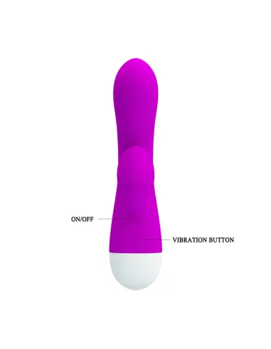 Vibrador eli punto g clitoris silicona usb recargable 30 funciones | Pretty love | Rabbits