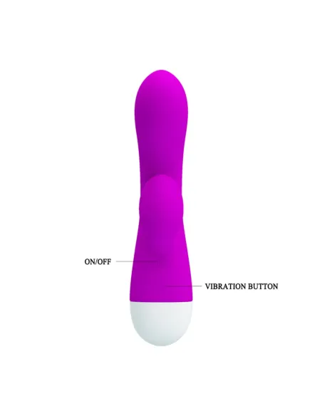 Vibrador eli punto g clitoris silicona usb recargable 30 funciones | Pretty love | Rabbits