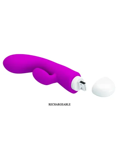 Vibrador eli punto g clitoris silicona usb recargable 30 funciones | Pretty love | Rabbits