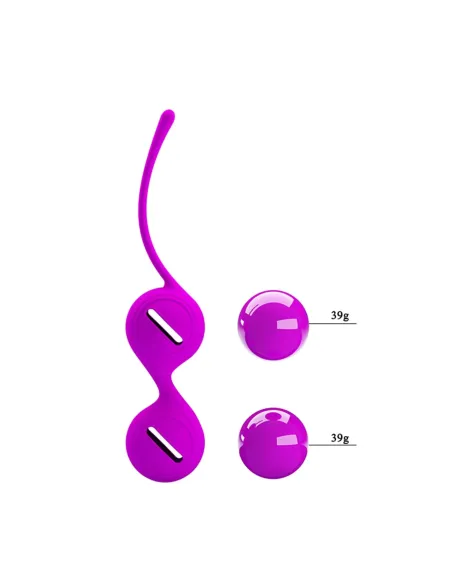 Bolas vaginales kegel silicona | Pretty love | Bolas y huevos vaginales