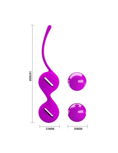 Bolas vaginales kegel silicona | Pretty love | Bolas y huevos vaginales