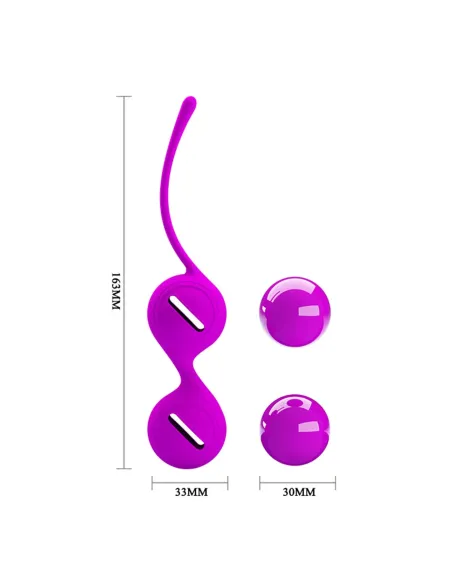 Bolas vaginales kegel silicona | Pretty love | Bolas y huevos vaginales