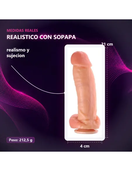 Realistico c/sopapa y testiculo | Caiman | Realísticos