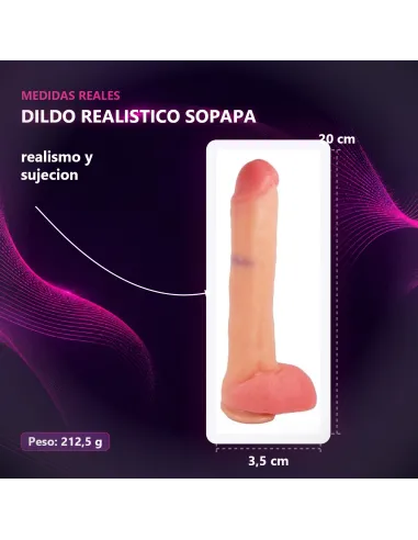 Realistico sopapa y testiculo | Caiman | Dildos macizos