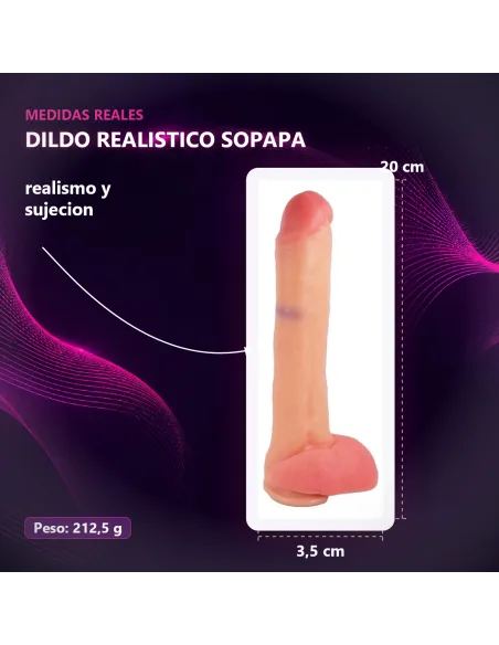 Realistico sopapa y testiculo | Caiman | Dildos macizos