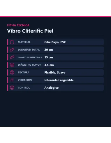 Vibro cliterific piel | Caiman | Vibradores