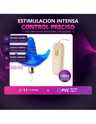 Aladino estimula vagina y clitoris | Caiman | Estimuladores clítoris