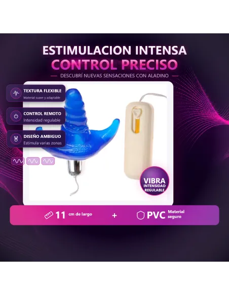 Aladino estimula vagina y clitoris | Caiman | Estimuladores clítoris