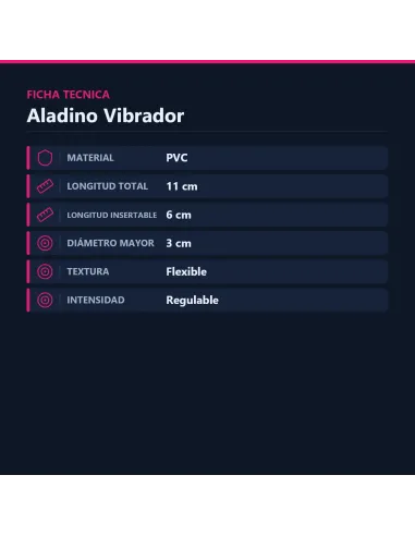 Aladino estimula vagina y clitoris | Caiman | Estimuladores clítoris
