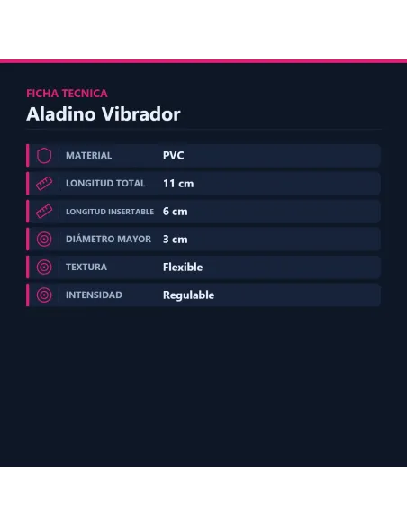 Aladino estimula vagina y clitoris | Caiman | Estimuladores clítoris