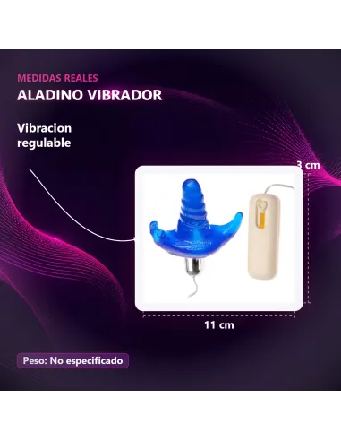 Aladino estimula vagina y clitoris | Caiman | Estimuladores clítoris