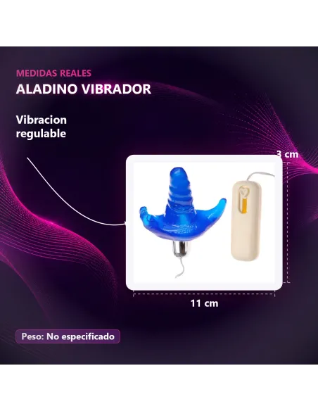 Aladino estimula vagina y clitoris | Caiman | Estimuladores clítoris