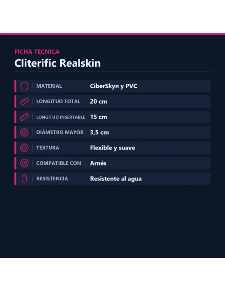 Cliterific realskin sopapa | Caiman | Strap on - cinturones