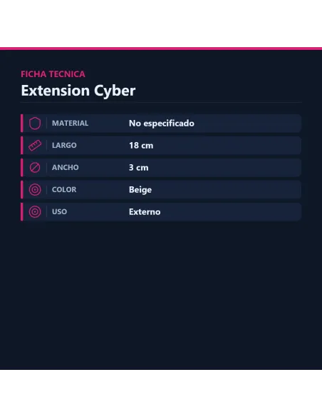 Extension ciber | Caiman | Fundas y extensiones