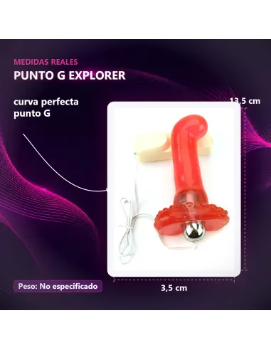 Punto g explorer jelly c/vibro | Caiman | Punto g