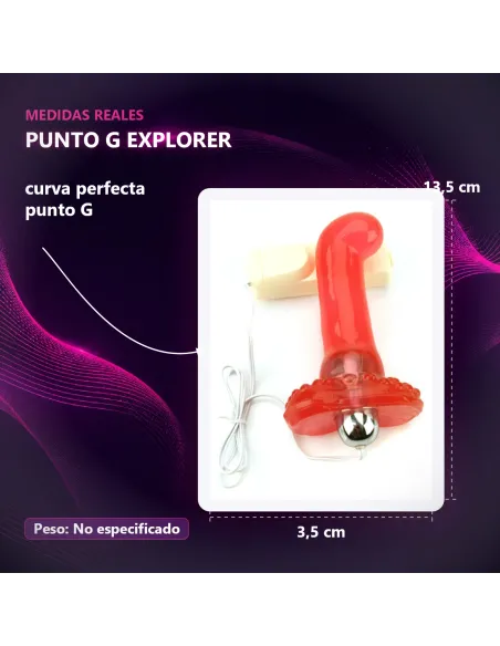 Punto g explorer jelly c/vibro | Caiman | Punto g