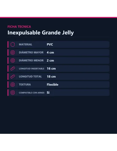 Inexpulsable grande jelly | Caiman | Dildos