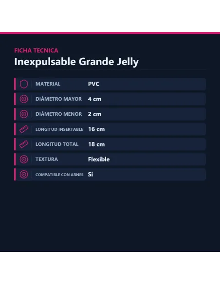 Inexpulsable grande jelly | Caiman | Dildos