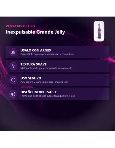 Inexpulsable grande jelly | Caiman | Dildos