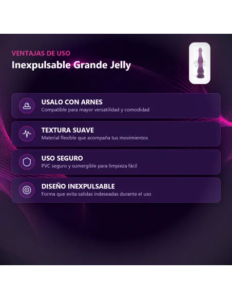 Inexpulsable grande jelly | Caiman | Dildos