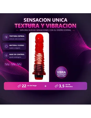 Vibrador twister jelly | Caiman | Vibradores