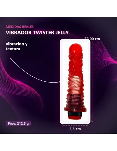 Vibrador twister jelly | Caiman | Vibradores