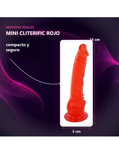 Mini cliterific sopapa rojo | Caiman | Strap on - cinturones