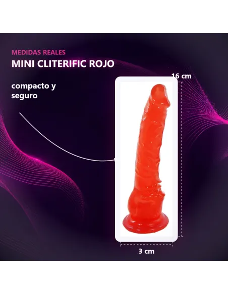 Mini cliterific sopapa rojo | Caiman | Strap on - cinturones