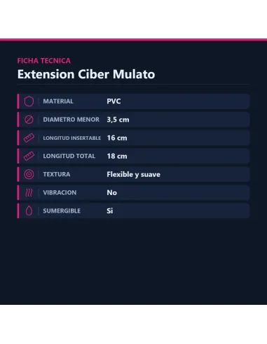 Extensión - alargamiento ciber | Caiman | Fundas y extensiones