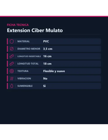 Extensión - alargamiento ciber | Caiman | Fundas y extensiones