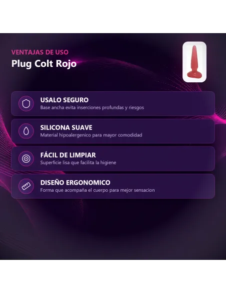 Plug colt l rojo | Caiman | Plugs