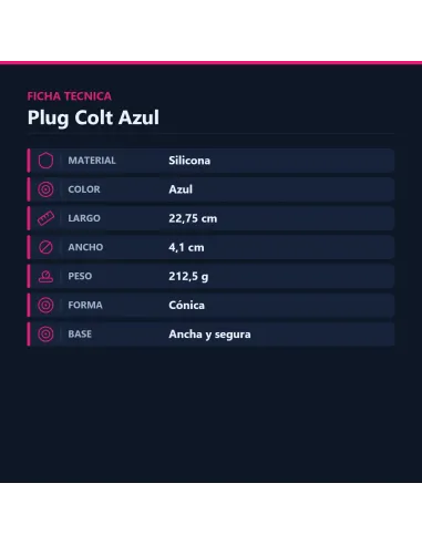 Plug colt l azul | Caiman | Plugs