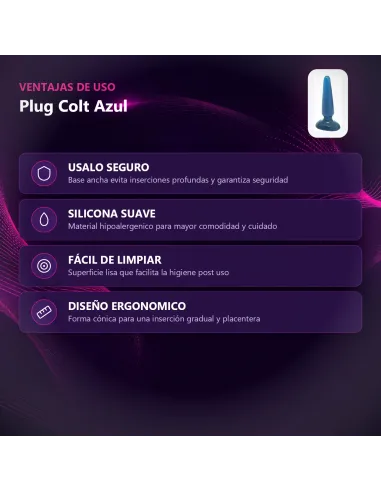 Plug colt l azul | Caiman | Plugs