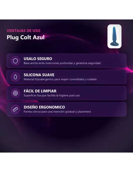 Plug colt l azul | Caiman | Plugs
