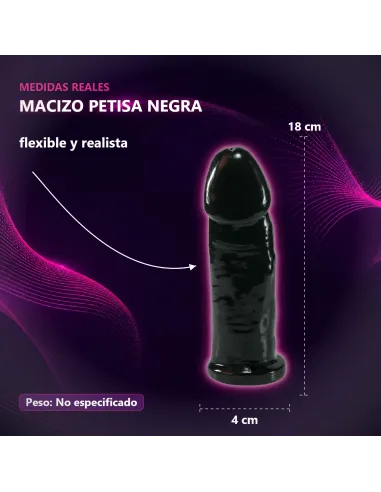 Macizo petisa gor negra | Caiman | Strap on - cinturones