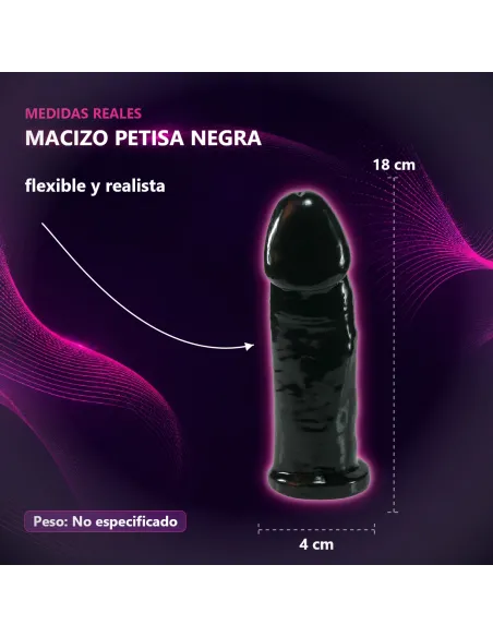 Macizo petisa gor negra | Caiman | Strap on - cinturones