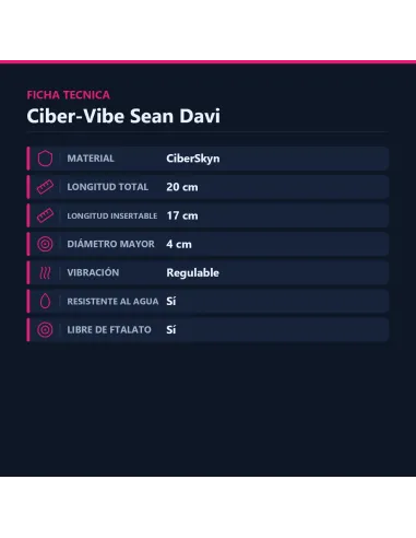 Ciber-vibe sean davi l | Caiman | Vibradores