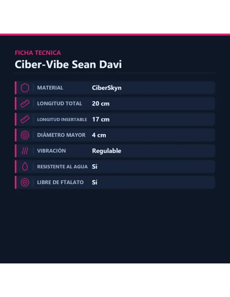 Ciber-vibe sean davi l | Caiman | Vibradores