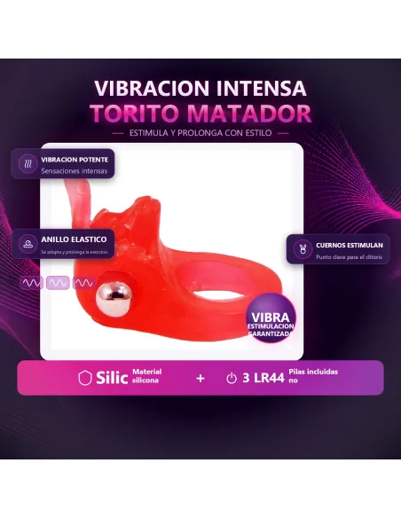 Mini vibe anillo torito matador | Caiman | Anillos